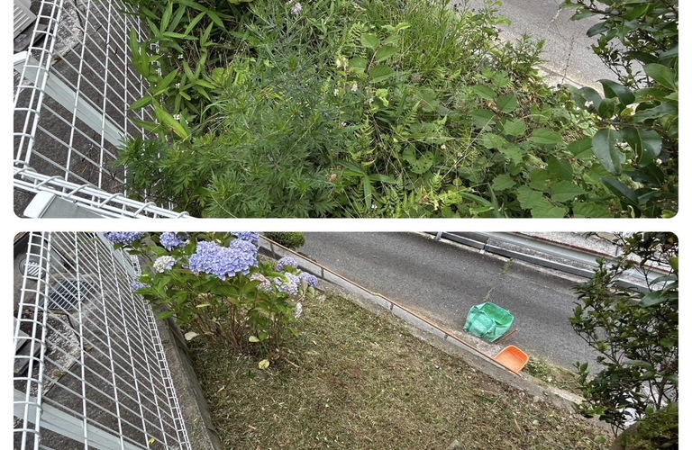 丁寧な草刈りをご希望の方は便利屋スリーピースにお任せください！即日対応！
